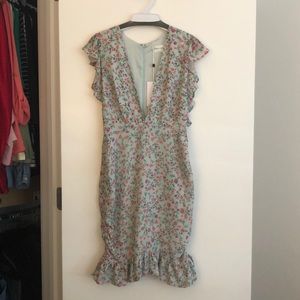 Lovers + Friends Apollo mini dress chateau floral